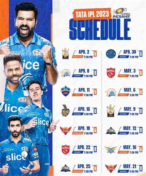 MI Betting Preview, MI IPL Schedule & Players List.